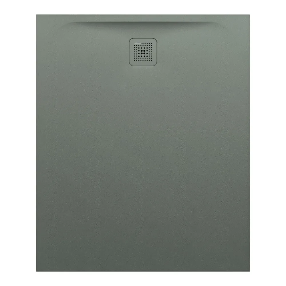 LAUFEN PRO Duschwanne, aus Verbundwerkstoff Marbond, superflach, rechteckig, Ablauf an kurzer Seite 1200 x 1000 x 33 mm #H2119530790001 - 079 - Betongrau