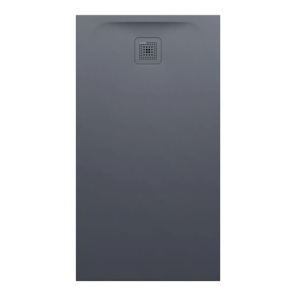 LAUFEN PRO Duschwanne, rechteckig, Ablauf an kurzer Seite 1300 x 700 x 38 mm #H2129520780001 - 078 - Anthrazit matt strukturiert