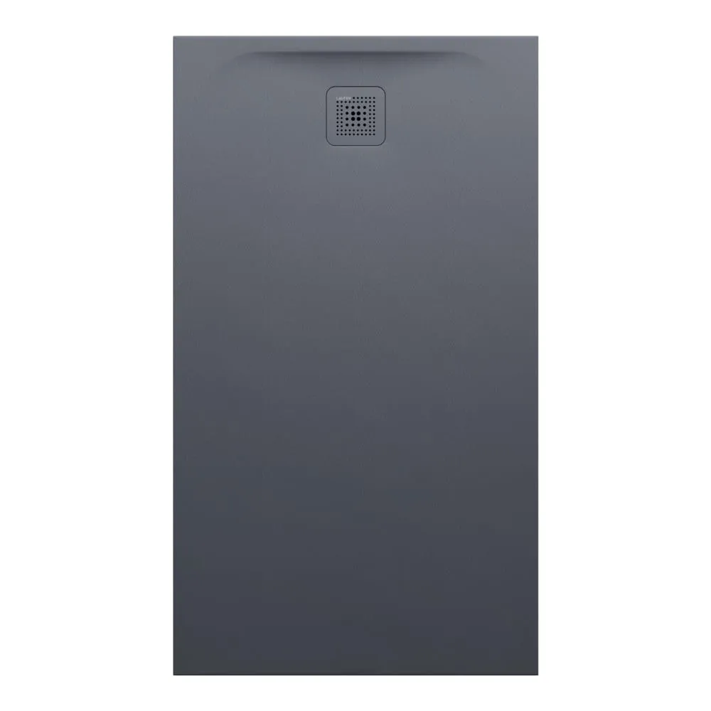 LAUFEN PRO Duschwanne, rechteckig, Ablauf an kurzer Seite 1400 x 800 x 42 mm #H2129560780001 - 078 - Anthrazit matt strukturiert