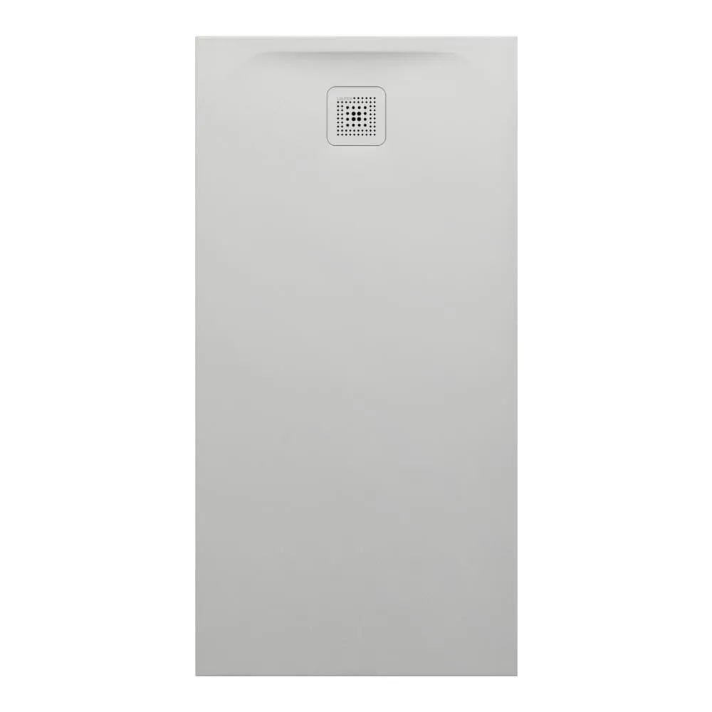 LAUFEN PRO Duschwanne, rechteckig, Ablauf an kurzer Seite 1400 x 700 x 38 mm #H2129530770001 - 077 - Hellgrau matt strukturiert