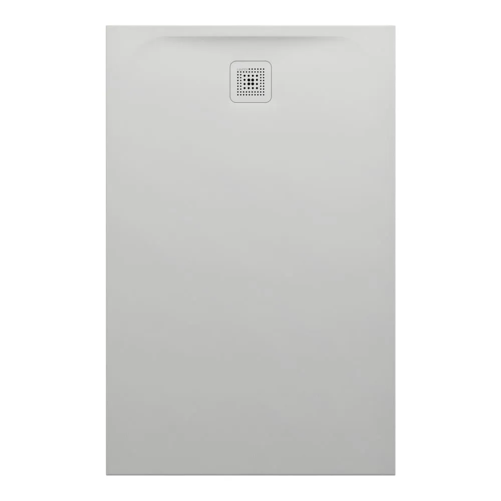 LAUFEN PRO Duschwanne, rechteckig, Ablauf an kurzer Seite 1400 x 900 x 42 mm #H2129570770001 - 077 - Hellgrau matt strukturiert
