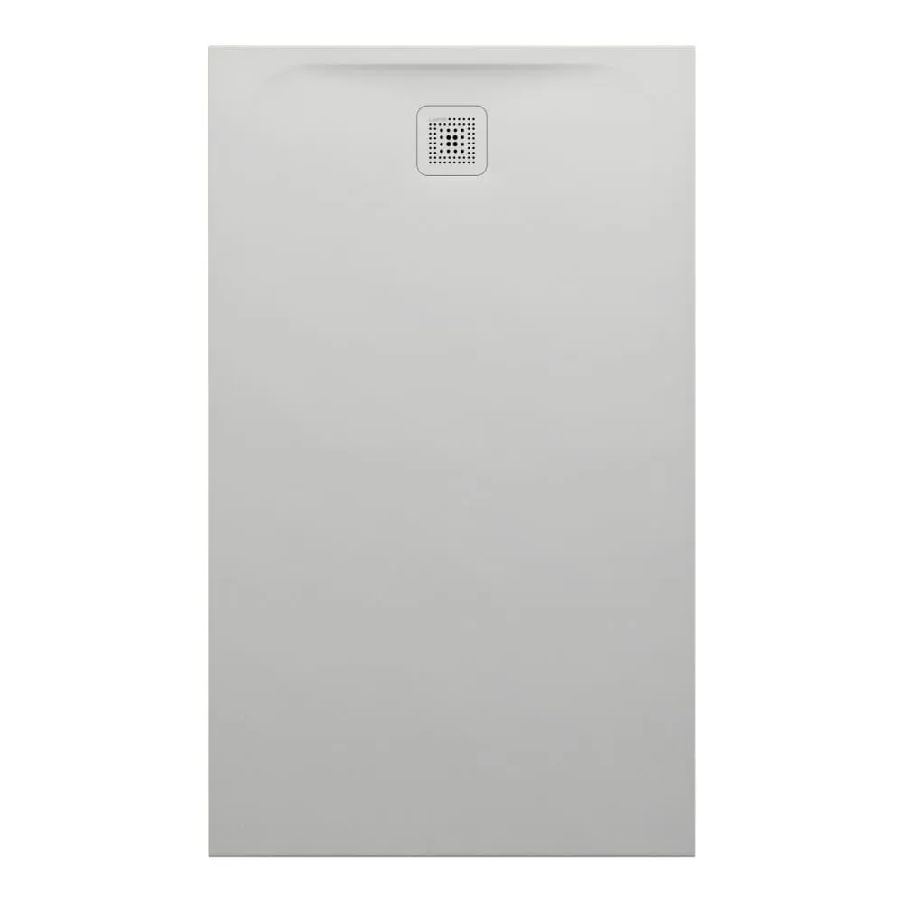 LAUFEN PRO Duschwanne, rechteckig, Ablauf an kurzer Seite 1500 x 900 x 42 mm #H2139520770001 - 077 - Hellgrau matt strukturiert