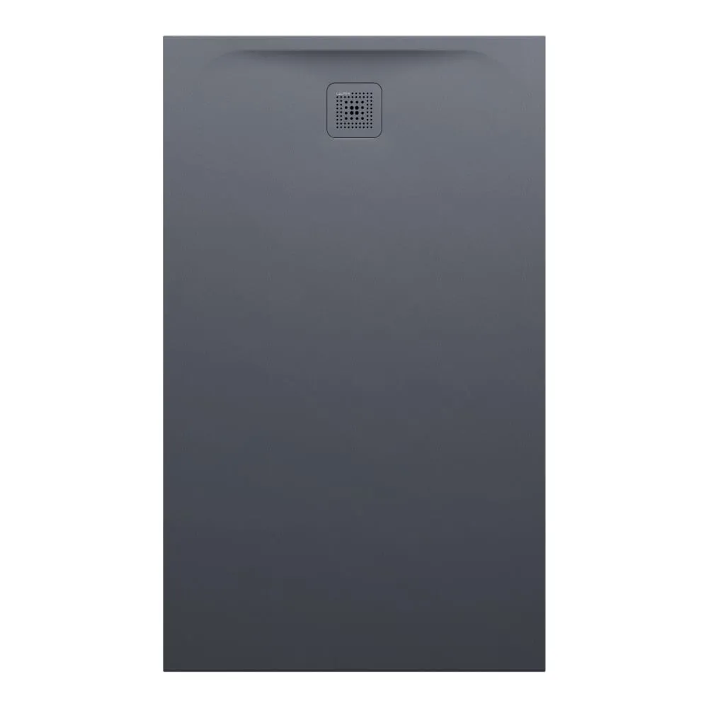 LAUFEN PRO Duschwanne, rechteckig, Ablauf an kurzer Seite 1500 x 900 x 42 mm #H2139520780001 - 078 - Anthrazit matt strukturiert