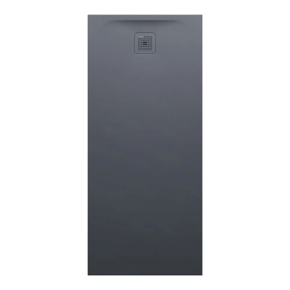 LAUFEN PRO Duschwanne, rechteckig, Ablauf an kurzer Seite 1600 x 700 x 42 mm #H2139540780001 - 078 - Anthrazit matt strukturiert