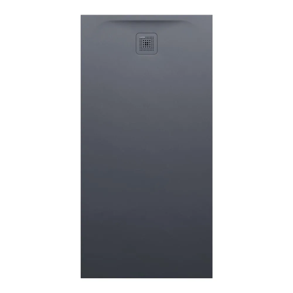 LAUFEN PRO Duschwanne, rechteckig, Ablauf an kurzer Seite 1600 x 800 x 42 mm #H2139580780001 - 078 - Anthrazit matt strukturiert