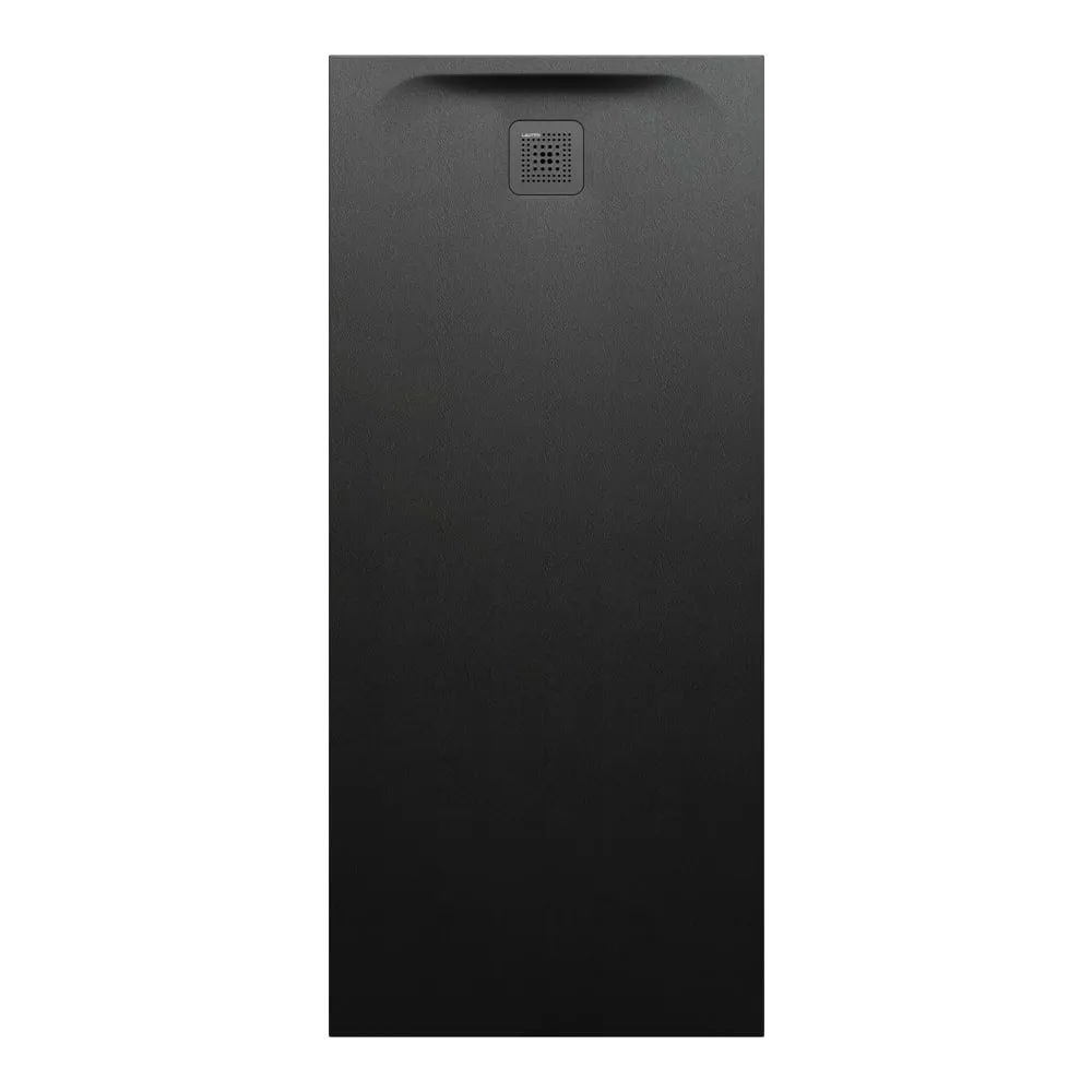 LAUFEN PRO Duschwanne, aus Verbundwerkstoff Marbond, superflach, rechteckig, Ablauf an kurzer Seite 1700 x 750 x 46 mm #H2149510800001 - 080 - Schwarz