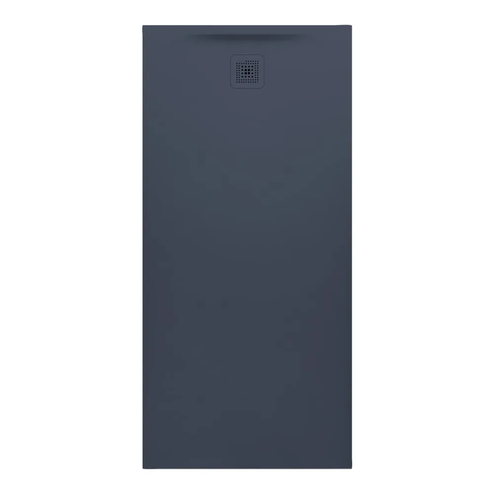 LAUFEN PRO Duschwanne, aus Verbundwerkstoff Marbond, superflach, rechteckig, Ablauf an kurzer Seite 1700 x 800 x 46 mm #H2149530780001 - 078 - Anthrazit matt strukturiert