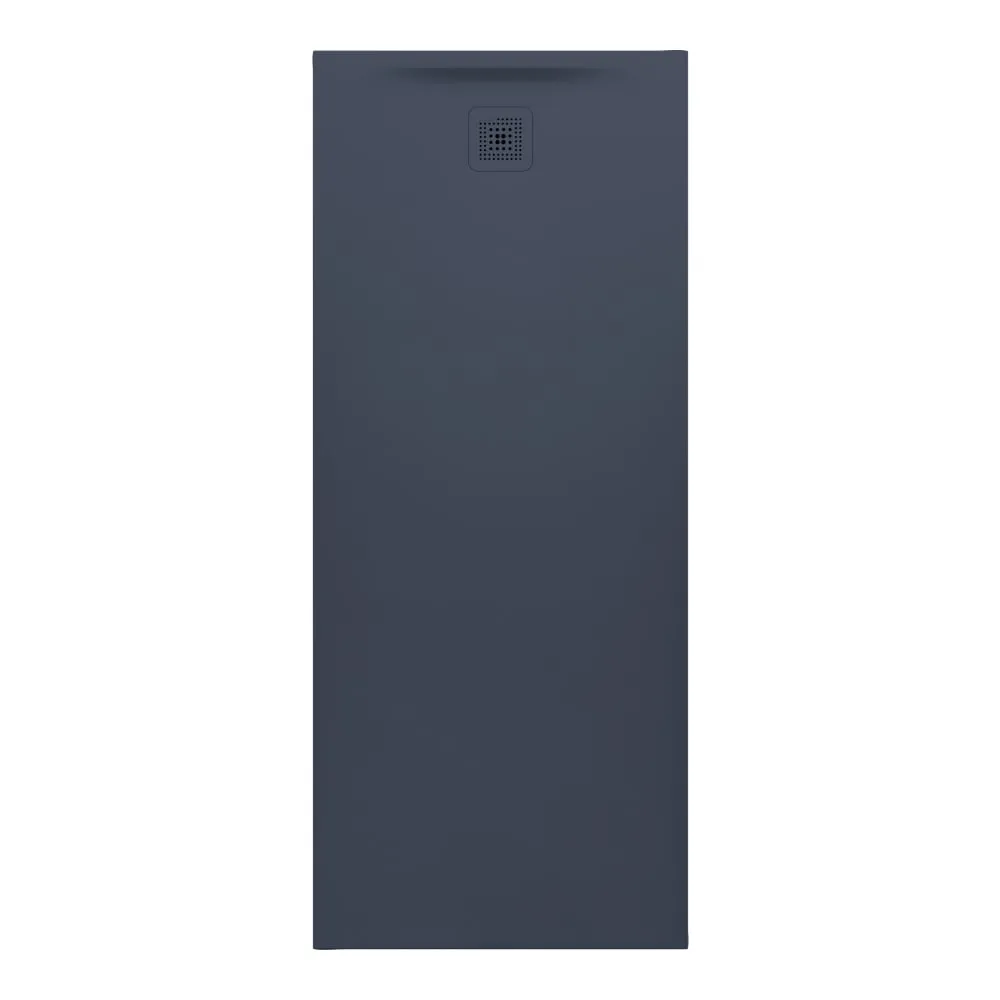 LAUFEN PRO Duschwanne, aus Verbundwerkstoff Marbond, superflach, rechteckig, Ablauf an kurzer Seite 1800 x 750 x 46 mm #H2149590780001 - 078 - Anthrazit matt strukturiert