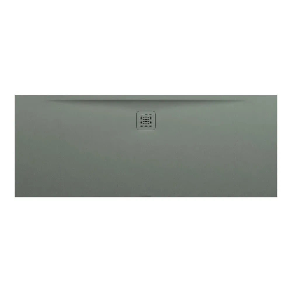 LAUFEN PRO Duschwanne, aus Verbundwerkstoff Marbond, superflach, rechteckig, Ablauf an langer Seite 1800 x 700 x 33 mm #H2149560790001 - 079 - Betongrau