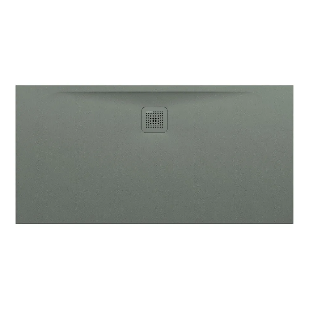 LAUFEN PRO Duschwanne, aus Verbundwerkstoff Marbond, superflach, rechteckig, Ablauf an langer Seite 1400 x 700 x 30 mm #H2159540790001 - 079 - Betongrau