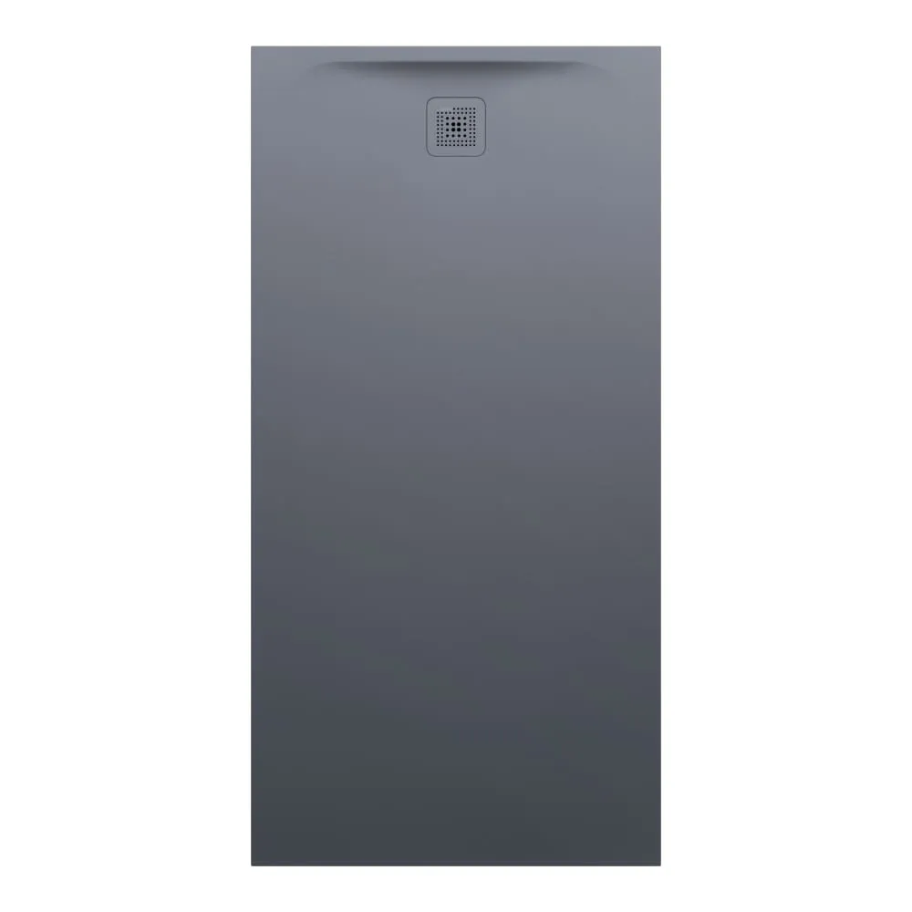 LAUFEN PRO Duschwanne, aus Verbundwerkstoff Marbond, rechteckig, Ablauf an kurzer Seite 1800 x 900 x 46 mm #H2159590780001 - 078 - Anthrazit matt strukturiert
