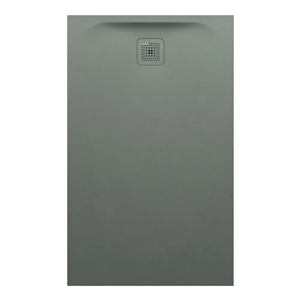 LAUFEN PRO Duschwanne, aus Verbundwerkstoff Marbond, rechteckig, Ablauf an kurzer Seite 1300 x 800 x 42 mm #H2159550790001 - 079 - Betongrau