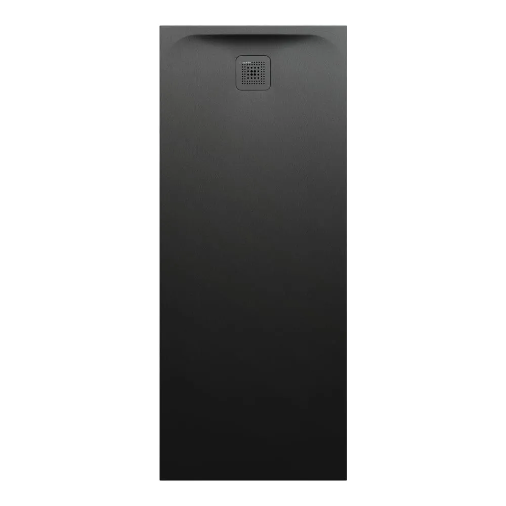 LAUFEN PRO Duschwanne, aus Verbundwerkstoff Marbond, rechteckig, Ablauf an kurzer Seite 1700 x 700 x 46 mm #H2159560800001 - 080 - Schwarz