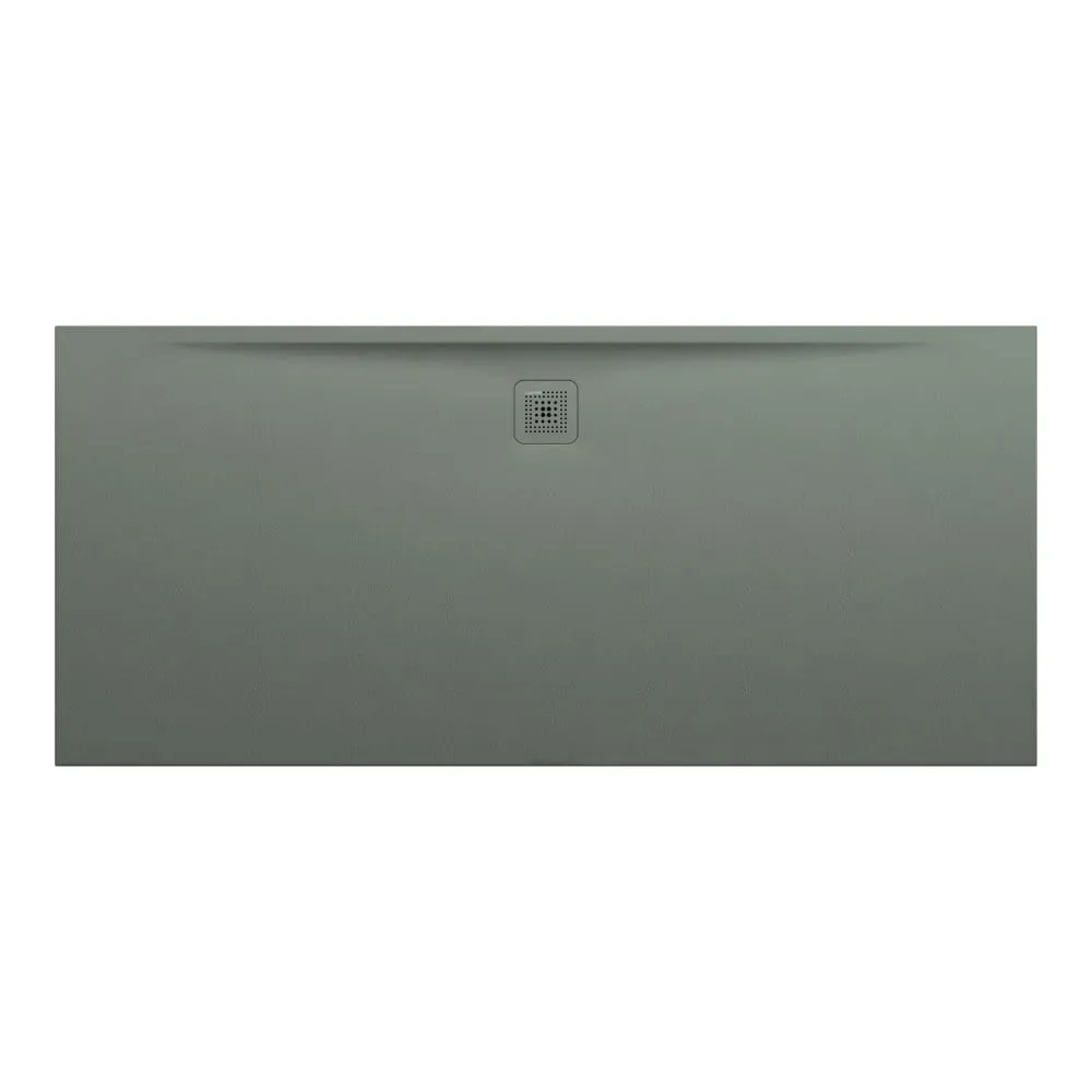 LAUFEN PRO Duschwanne, aus Verbundwerkstoff Marbond, superflach, rechteckig, Ablauf an langer Seite 2000 x 900 x 36 mm #H2159530790001 - 079 - Betongrau