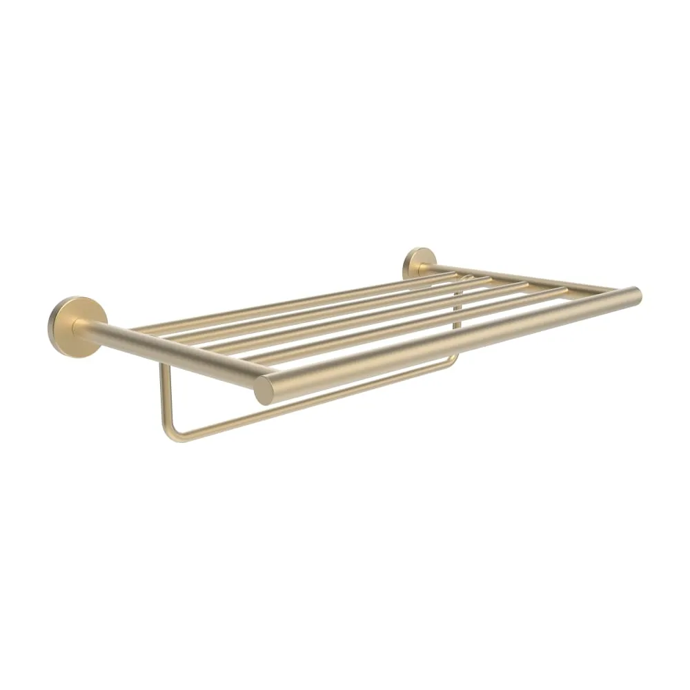 LAUFEN NIARA Handtuchhalter mit Ablage 553 x 302 x 134 mm #H3810621650031 - 165 - Blassgold matt
