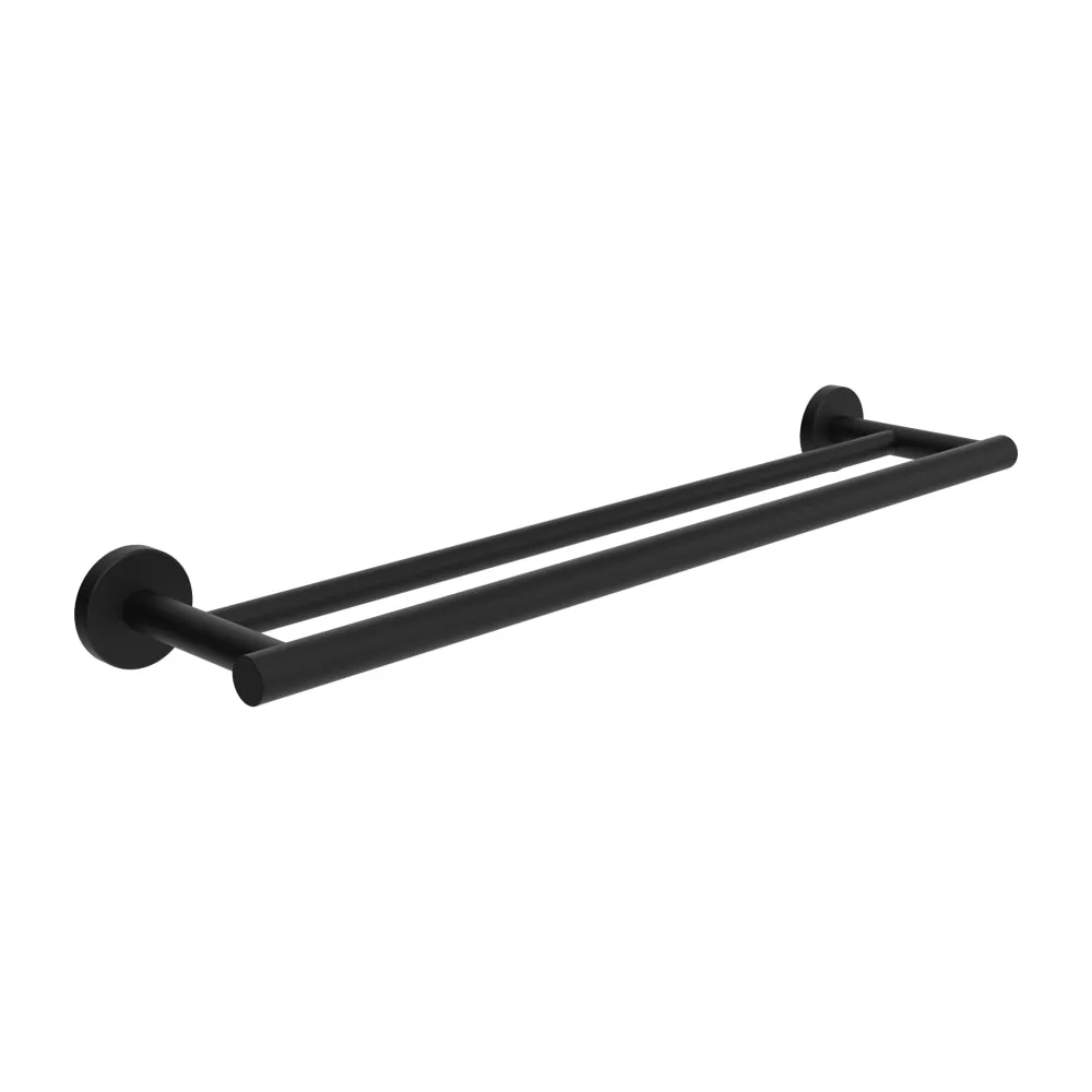 LAUFEN NIARA Doppel-Handtuchhalter 602 x 134 x 58 mm #H3810621630021 - 163 - PVD Titanschwarz matt