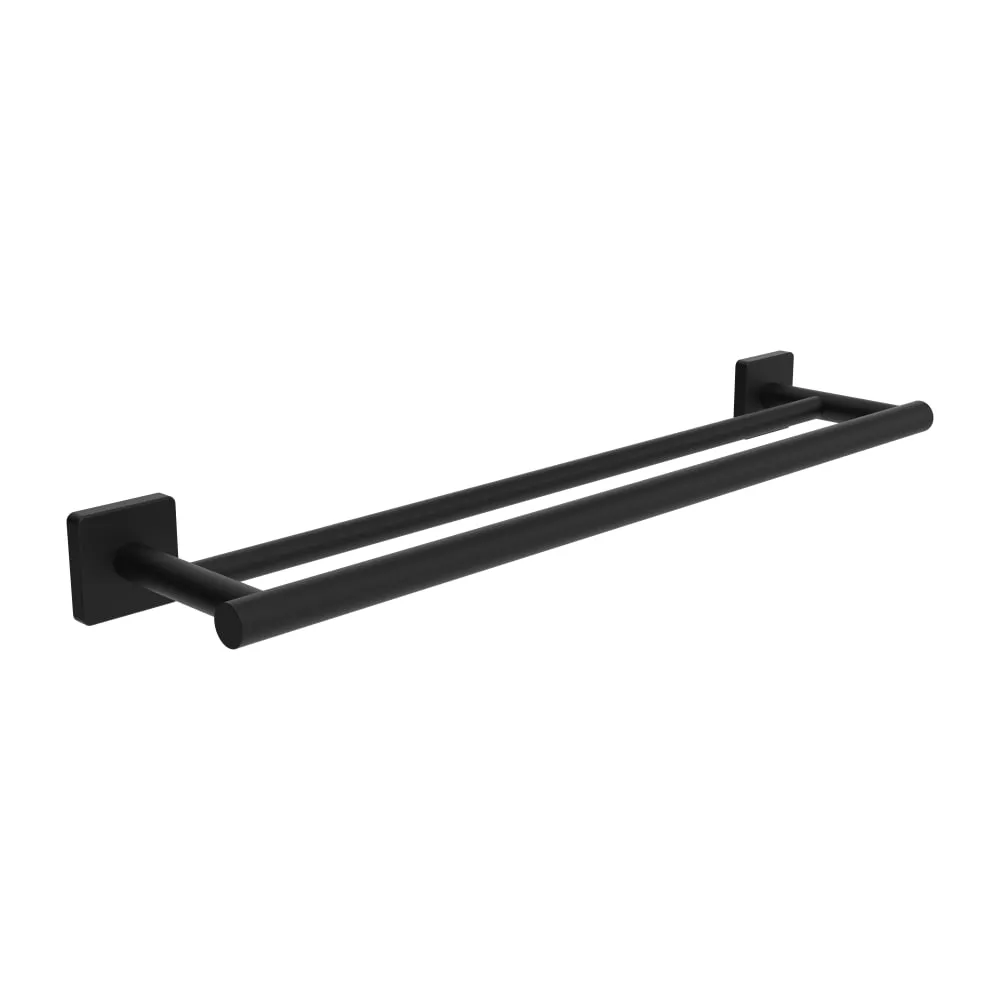 LAUFEN NIARA S Doppel-Handtuchhalter 602 x 134 x 58 mm #H3810721630021 - 163 - PVD Titanschwarz matt
