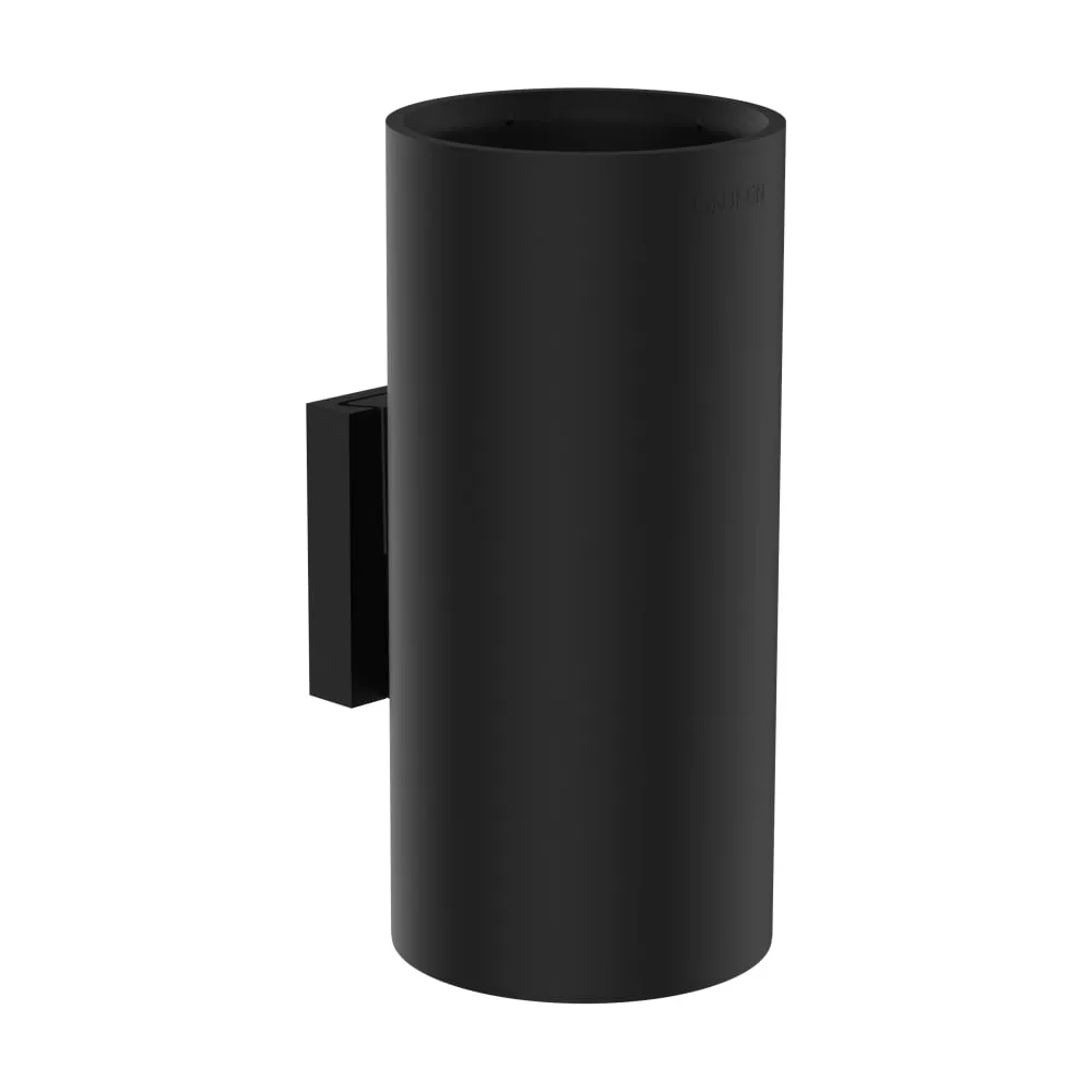 LAUFEN NIARA Wand-Zahnputzbecherhalter 62 x 83 x 134 mm #H3820611630001 - 163 - PVD Titanschwarz matt