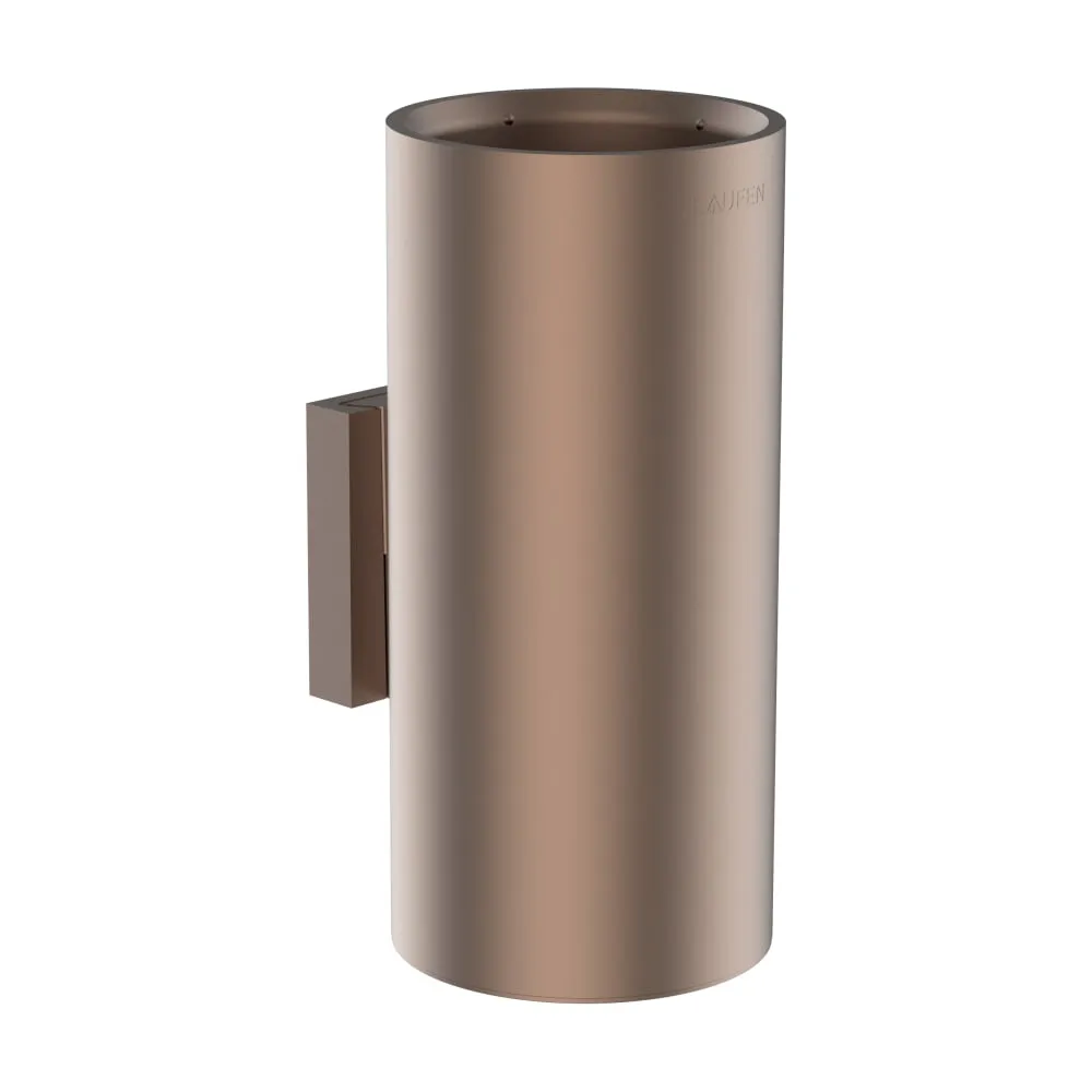 LAUFEN NIARA Wand-Zahnputzbecherhalter 62 x 83 x 134 mm #H3820611680001 - 168 - PVD Rosegold gebürstet