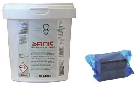 Зображення з  SANIT Freshener stones for flushing tanks 10 pcs. 3056