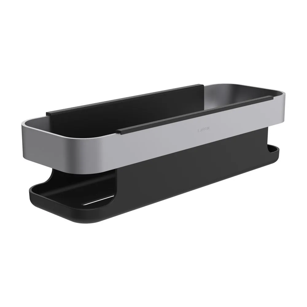 LAUFEN NIARA Wandkorb für Dusche 300 x 106 x 81 mm #H3850611610011 - 161 - Inox look brushed