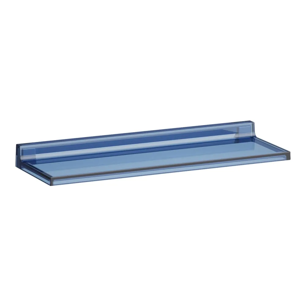 LAUFEN Kartell LAUFEN Ablage 'Shelfish', wandmontiert, Kunststoff 450 x 155 x 40 mm #H3853300830001 - 083 - Blau