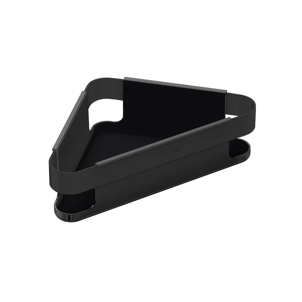 LAUFEN NIARA Eck-Wandkorb für Dusche 214 x 214 x 80 mm #H3850611630021 - 163 - PVD Titanschwarz matt