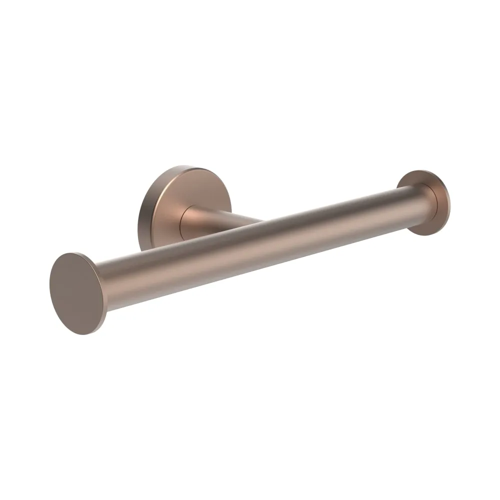 LAUFEN NIARA Doppel-Toilettenpapierhalter ohne Abdeckung 245 x 82 x 58 mm #H3840621680011 - 168 - PVD Rosegold gebürstet
