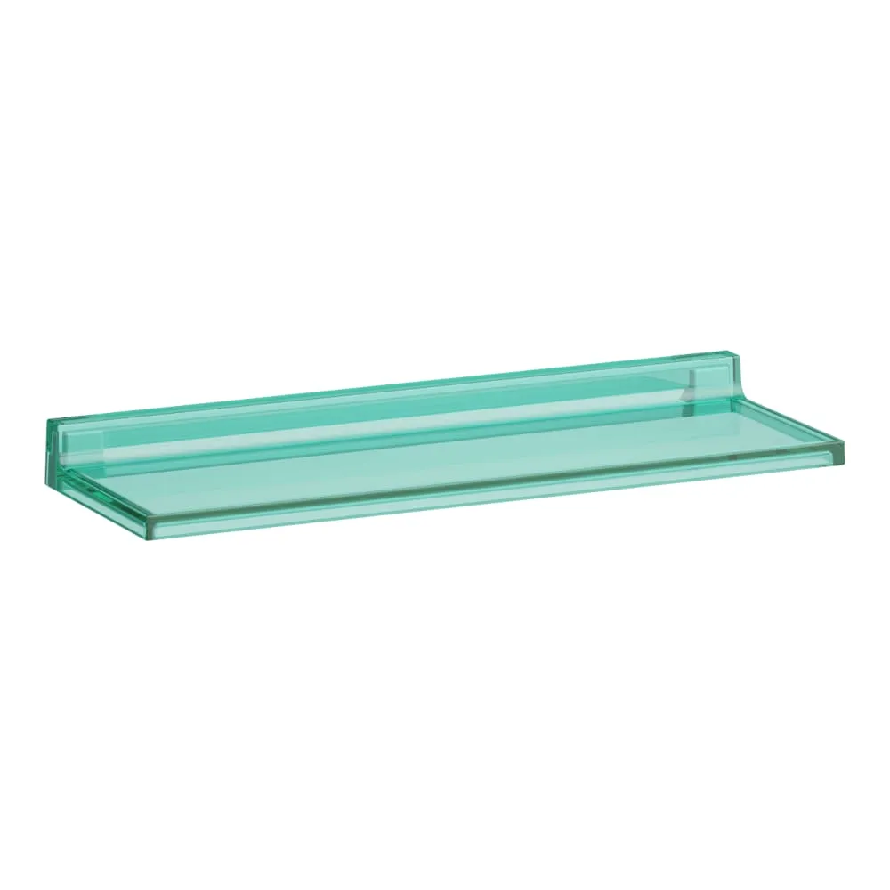 LAUFEN Kartell LAUFEN Ablage 'Shelfish', wandmontiert, Kunststoff 450 x 155 x 40 mm #H3853300920001 - 092 - Smaragdgrün
