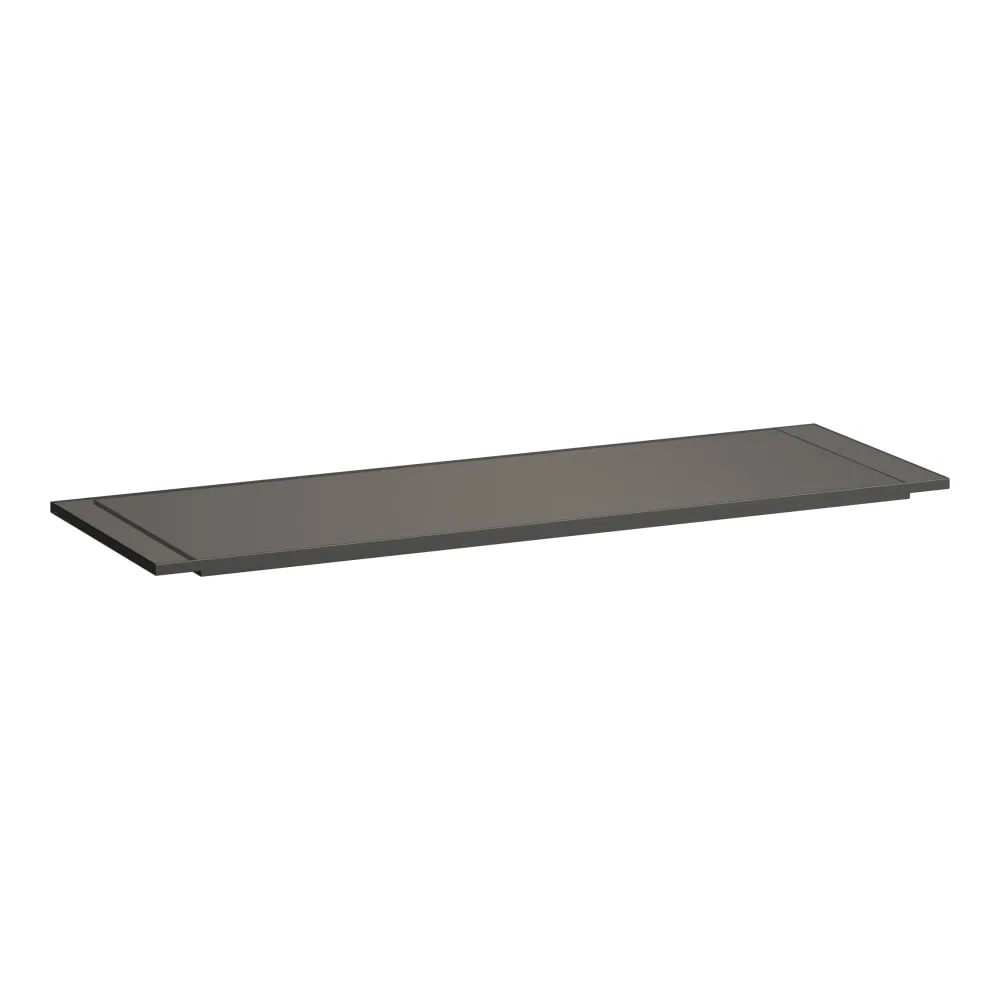 LAUFEN Kartell LAUFEN Ablage für Badewanne, Kunststoff 750 x 250 x 15 mm #H3853320850001 - 085 - Rauchgrau