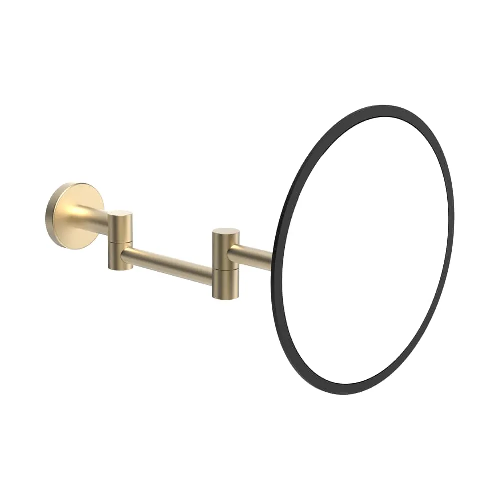LAUFEN NIARA Wandspiegel mit Vergrösserungsglas 200 x 317 x 200 mm #H3860611650001 - 165 - Blassgold matt
