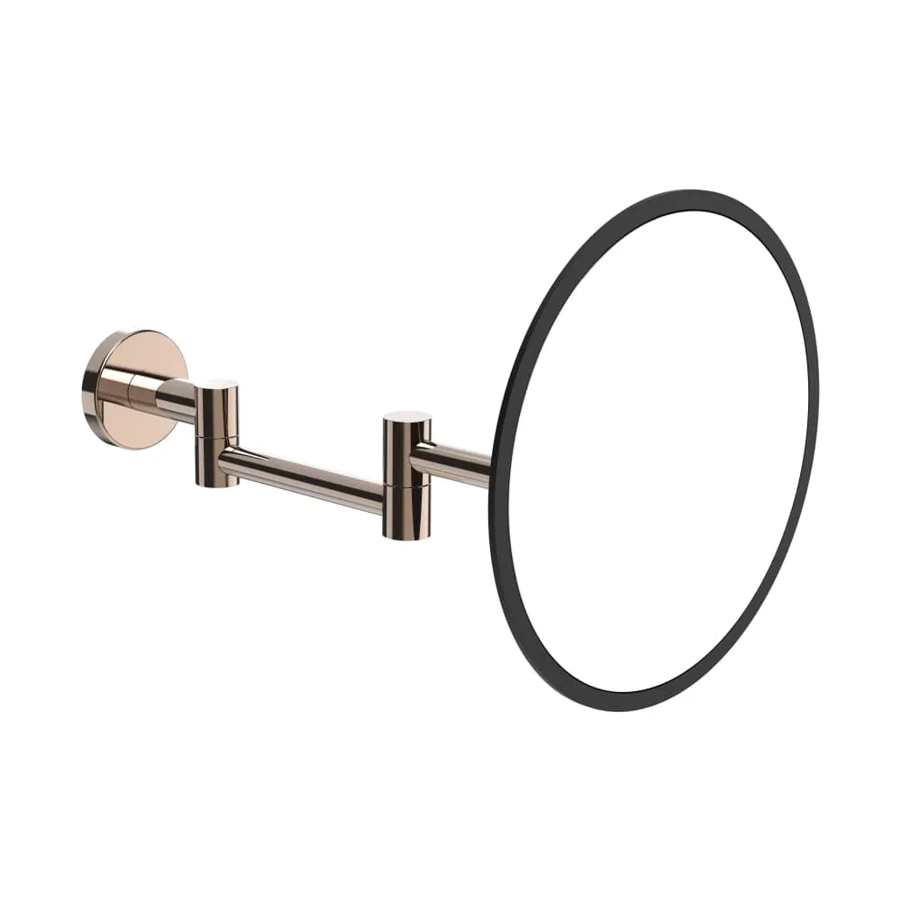 LAUFEN NIARA Wandspiegel mit Vergrösserungsglas 200 x 317 x 200 mm #H3860611620001 - 162 - Roségold poliert