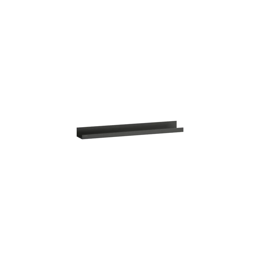 LAUFEN ASSIST Ablage 600 mm, Aluminium, ohne Ausschnitte 600 x 100 x 50 mm #H385AS24500001 - 450 - Schwarz matt