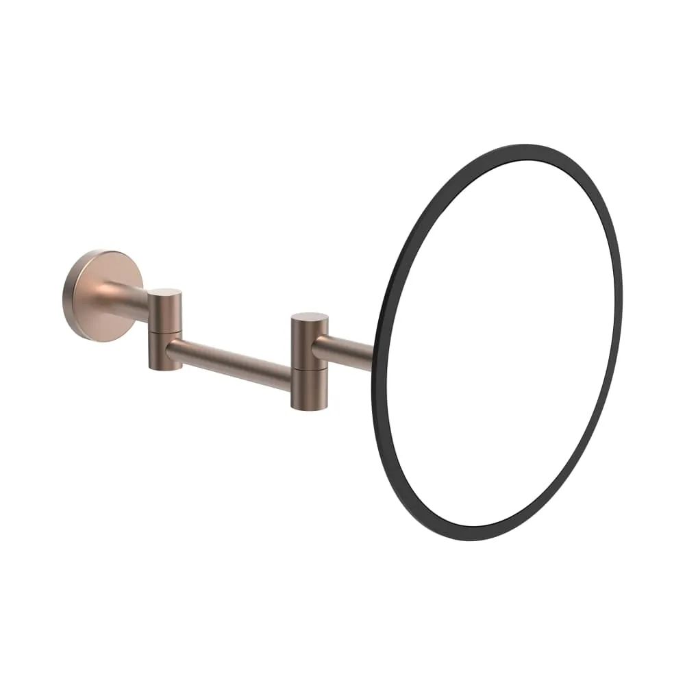 LAUFEN NIARA Wandspiegel mit Vergrösserungsglas 200 x 317 x 200 mm #H3860611680001 - 168 - PVD Rosegold gebürstet