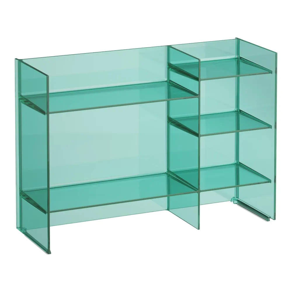 LAUFEN Kartell LAUFEN Regal 'Sound-rack', Kunststoff 750 x 260 x 530 mm #H3893310920001 - 092 - Smaragdgrün