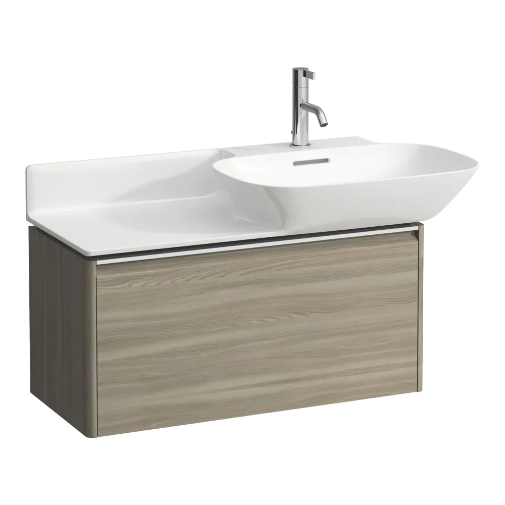LAUFEN BASE Waschtischunterbau, 1 Schublade, passend zu Waschtischen H813301, H813302 770 x 350 x 360 mm #H4030011102621 - 262 - Ulme hell
