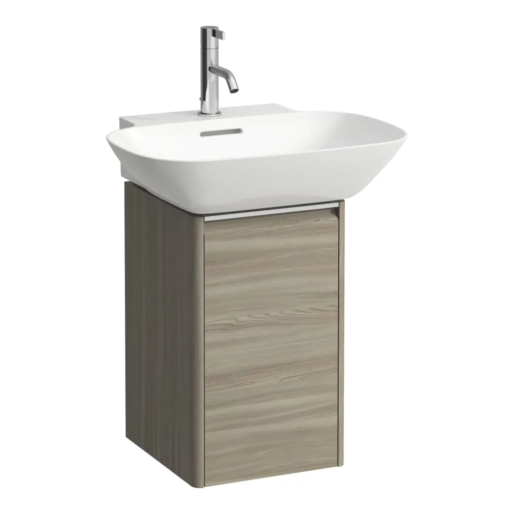 LAUFEN BASE Waschtischunterbau, 1 Tür, Scharnier rechts, 1 Innenablage, passend zu Waschtisch unterbaufähig H810302 315 x 340 x 515 mm #H4030221102621 - 262 - Ulme hell