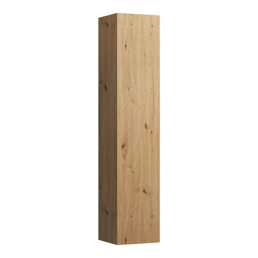 LAUFEN LANI LANI / BASE 2.0 Hochschrank, 1 Tür, Scharnier links 355 x 335 x 1650 mm #H4037211122671 - 267 - Wildeiche