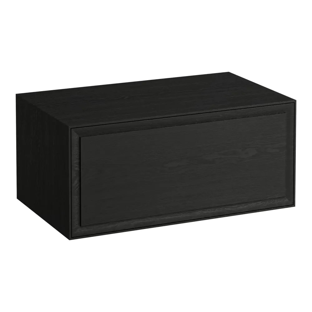 LAUFEN THE NEW CLASSIC Schubladenelement 800, 1 Schublade, ohne Ausschnitt 775 x 455 x 345 mm #H4060150856281 - 628 - Geschwärzte Eiche