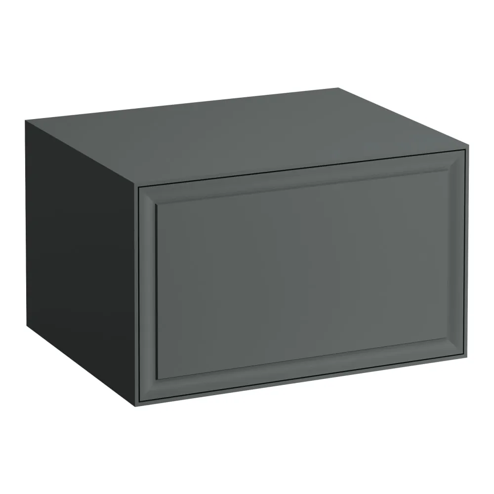 LAUFEN THE NEW CLASSIC Schubladenelement 600, 1 Schublade, ohne Ausschnitt 575 x 455 x 345 mm #H4060050856271 - 627 - Verkehrsgrau