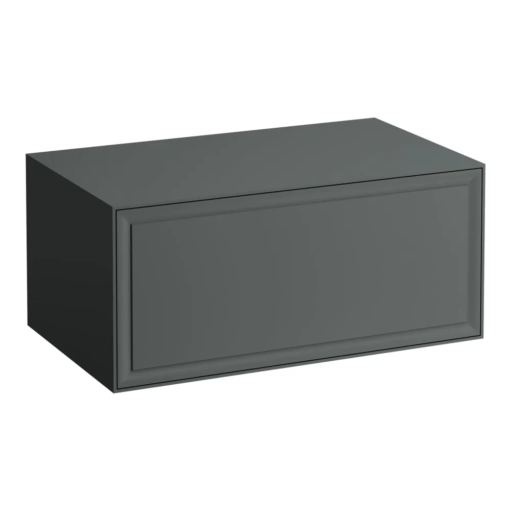 LAUFEN THE NEW CLASSIC Schubladenelement 800, 1 Schublade, ohne Ausschnitt 775 x 455 x 345 mm #H4060150856271 - 627 - Verkehrsgrau