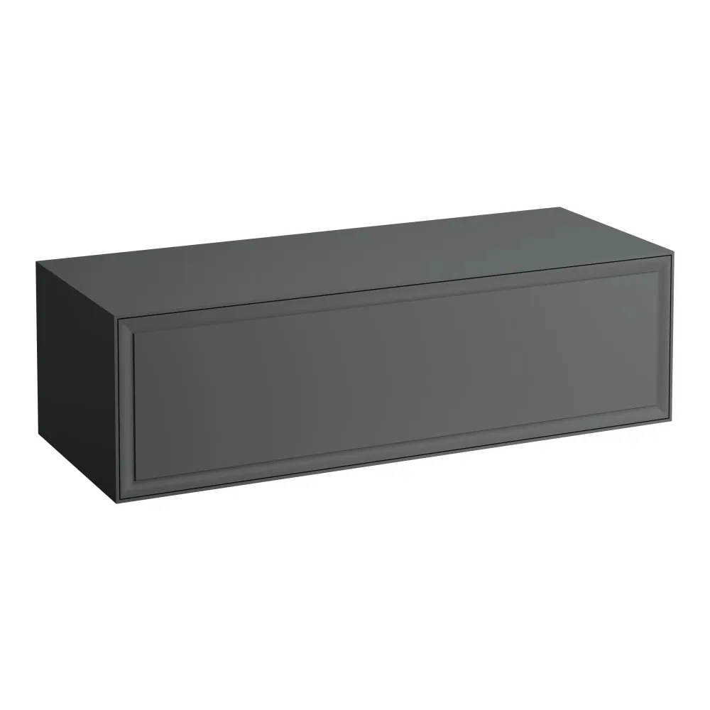 LAUFEN THE NEW CLASSIC Schubladenelement 1200, 1 Schublade, ohne Ausschnitt 1175 x 455 x 345 mm #H4060250856271 - 627 - Verkehrsgrau