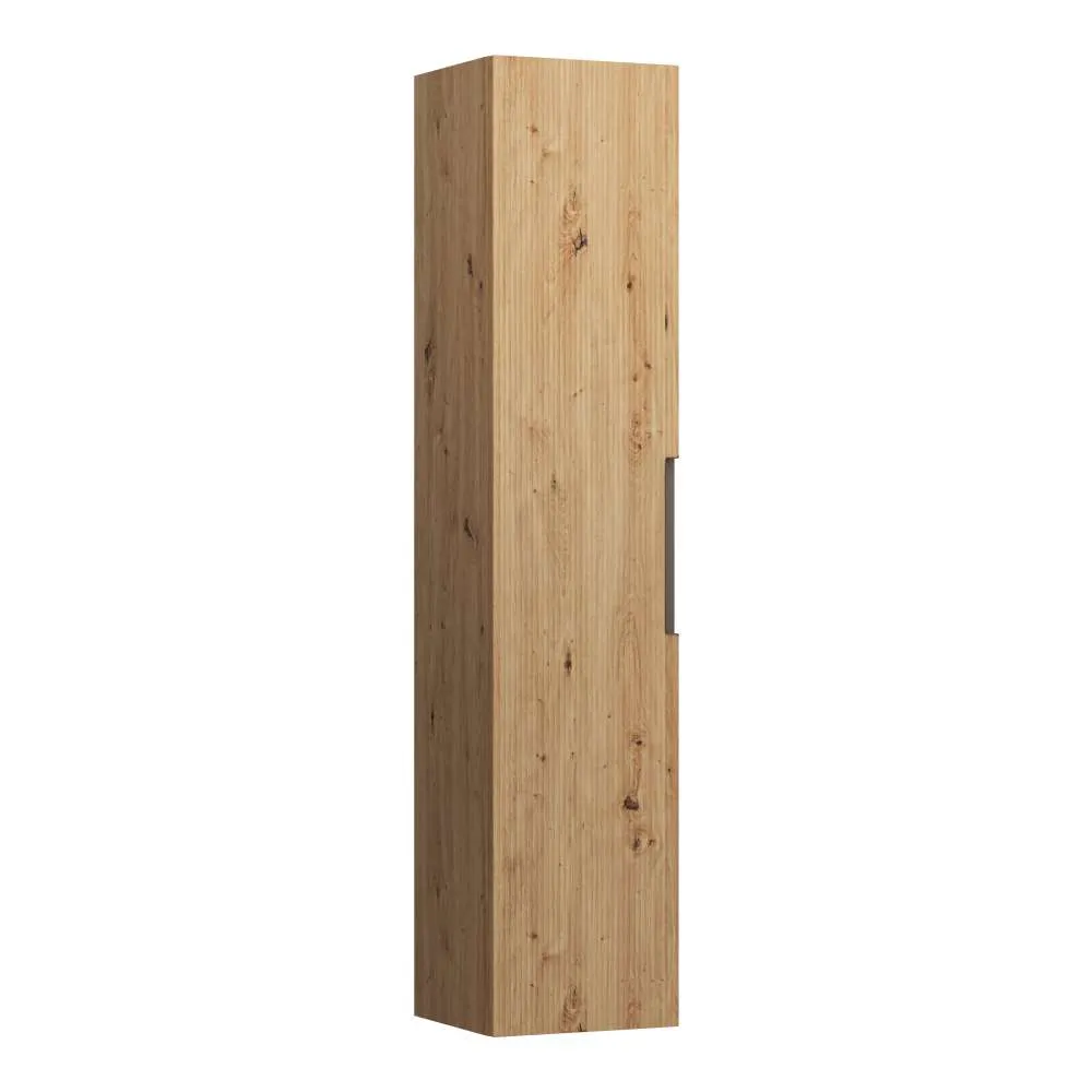 LAUFEN JUNA Hochschrank 1650, 1 Tür, Scharnier links 355 x 335 x 1650 mm #H4116511092671 - 267 - Wildeiche