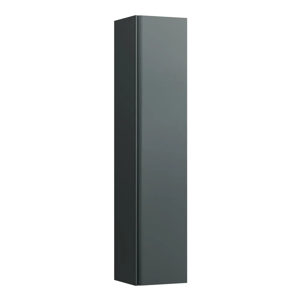 LAUFEN MEDA Hochschrank 1650, 1 Tür, Scharnier rechts 355 x 335 x 1650 mm #H4216520112661 - 266 - Verkehrsgrau