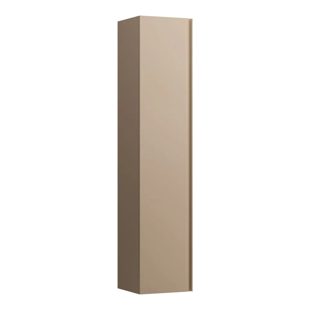 LAUFEN MEDA Hochschrank 1650, 1 Tür, Scharnier links 355 x 335 x 1650 mm #H4216510114651 - 465 - Cappuccino