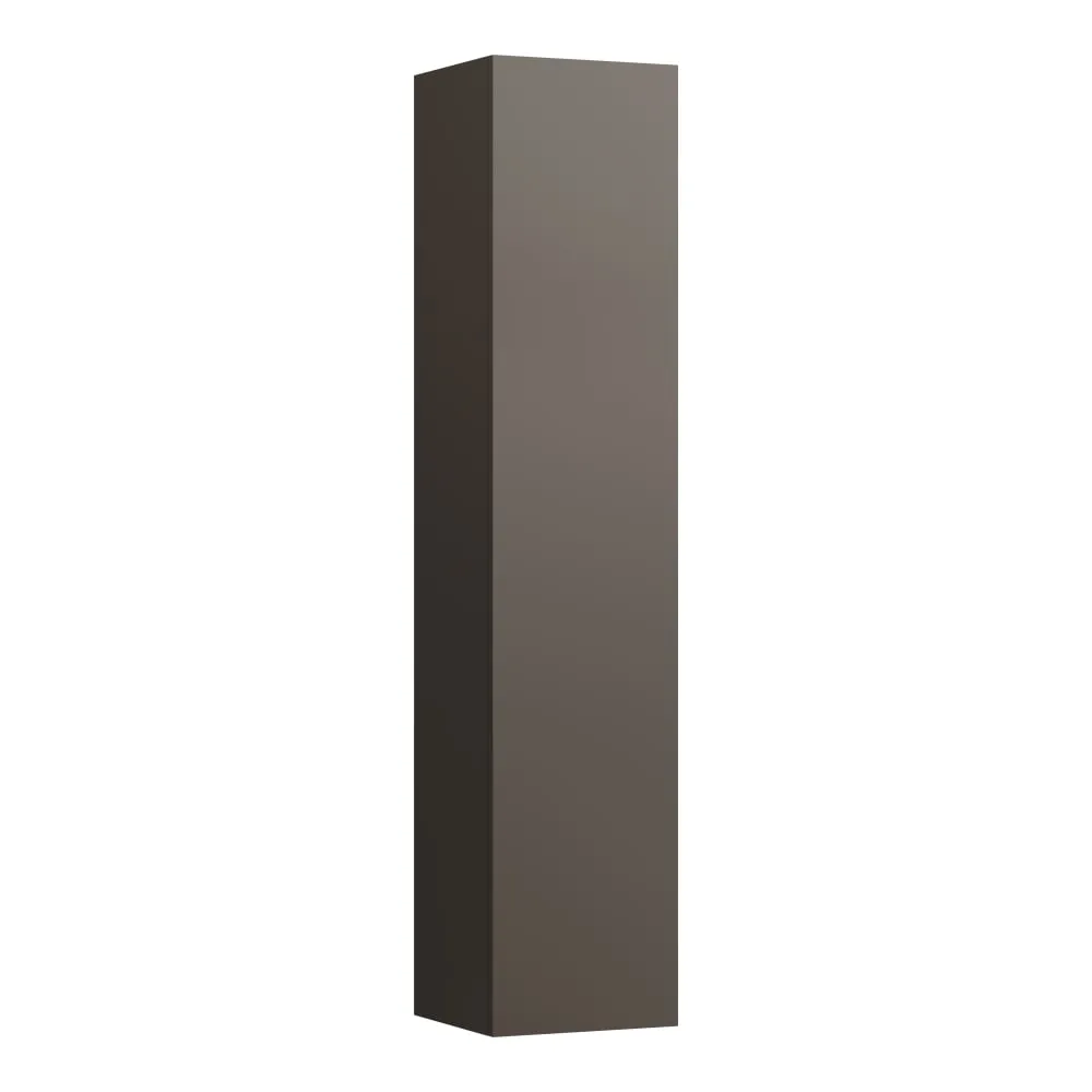 LAUFEN ILBAGNOALESSI Hochschrank 1650, 1 Tür, Scharnier links 350 x 335 x 1650 mm #H4304610974291 - 429 - Dunkelbraun