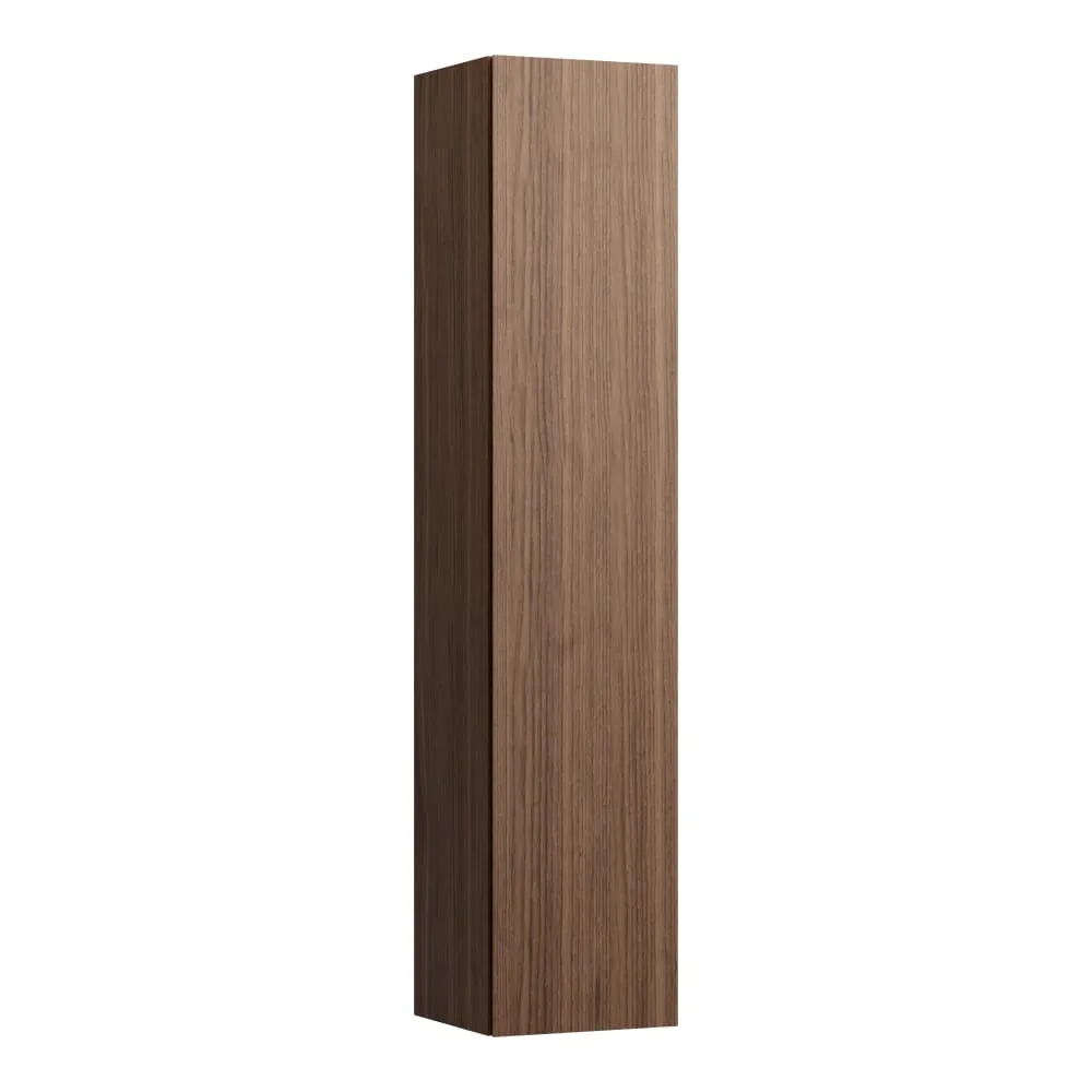 LAUFEN ILBAGNOALESSI Hochschrank 1650, 1 Tür, Scharnier rechts 350 x 335 x 1650 mm #H4304620976301 - 630 - Noce canaletto