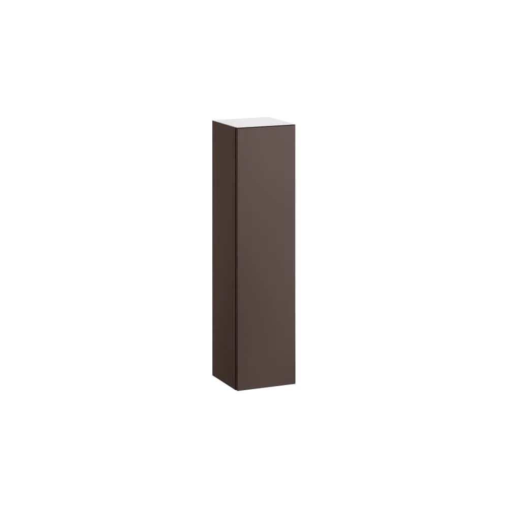 LAUFEN FOLIO Hochschrank 1250, 1 Tür, Türschamier links, 4 Glasablagen 300 x 303 x 1246 mm #H4458910FO5231 - 523 - Schattenerde, Lack seidenmat