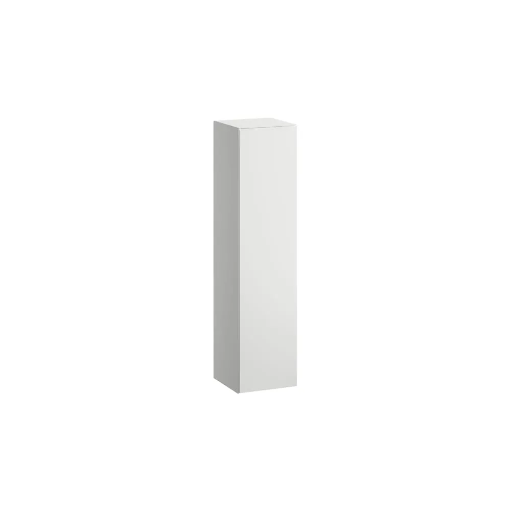 LAUFEN FOLIO Hochschrank 1250, 1 Tür, Türschamier rechts, 4 Glasablagen 300 x 303 x 1246 mm #H4458920FO5251 - 525 - Weiß, Lack seidenmatt