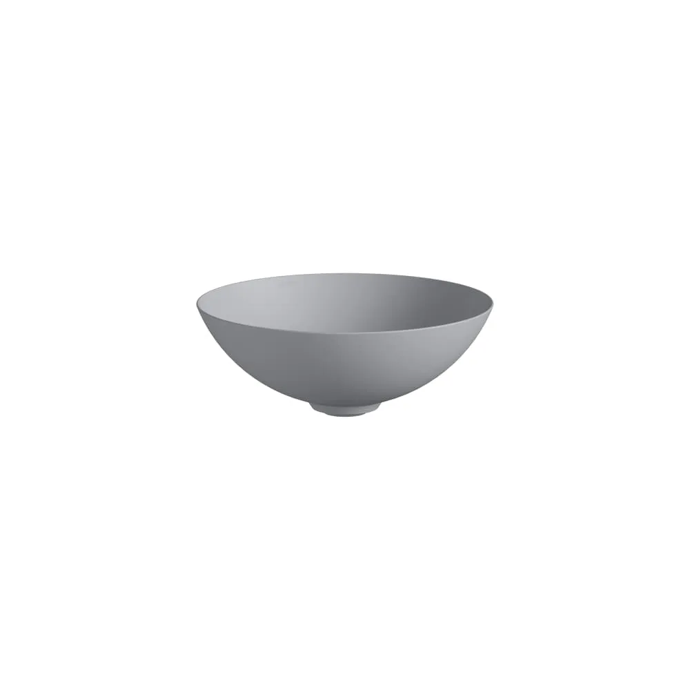 LAUFEN AQUA & TERRA Waschtisch-Schale aus Vitreon Stahl mit Ablaufventilabdeckung in Beckenfarbe 360 x 360 x 137 mm #H512CA27101121 - 710 - Nordic Matt